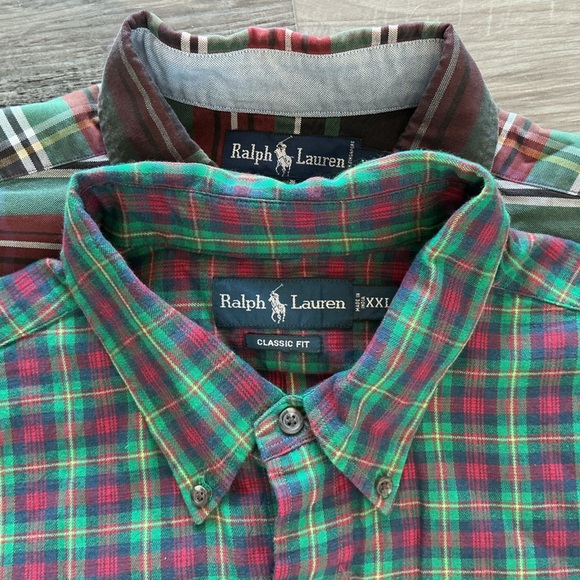 XXL Polo Plaid Holiday Bundle of 2 - Picture 2 of 9